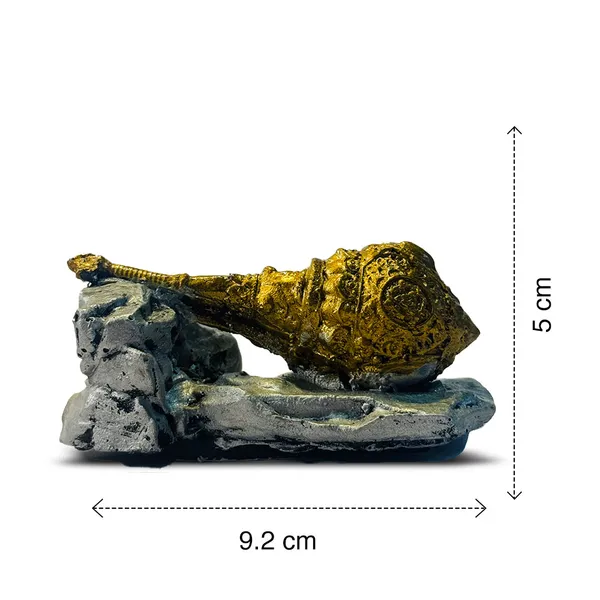 Grey_&_Gold_Resin_Hanuman_Gada_Divine_Idol_For_Home,_Temple,_Office_Decor