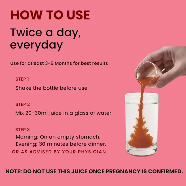 Srishma_She_Care_Juice_|Supports_Hormonal_Balance_&_Healthy_Cycle__|Enhances_Energy_–_Helps_in_Conceive_|_PCOS,_PCOD,_Period_Pain_Relief_|Papaya,_Daru_Haldi,_Bel_Ka_Fal_,_Ashok_Chaal,_Amla,_Giloy_&_Other_Herbs_|_100%_Natural_I_No_Added_Sugar_I_1L
