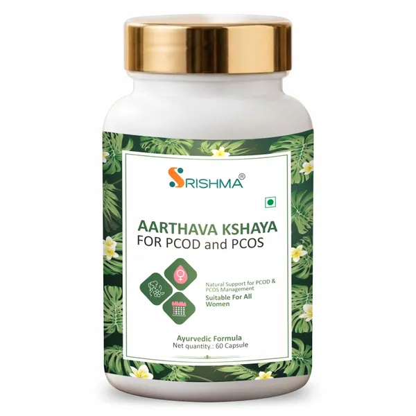 Srishma_Aarthava_Kshaya_Capsules_for_PCOD_&_PCOS_–_Ayurvedic_Hormone_Balance_&_Menstrual_Support_Supplement_(60_Capsules)