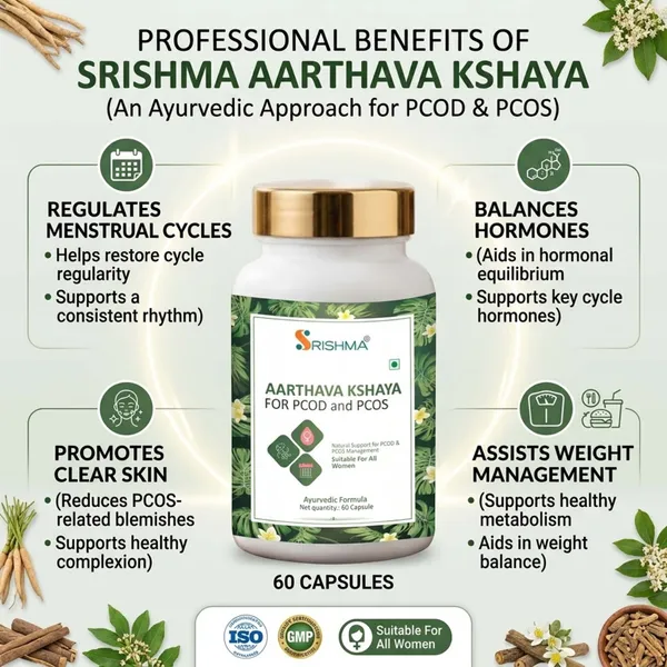 Srishma_Aarthava_Kshaya_Capsules_for_PCOD_&_PCOS_–_Ayurvedic_Hormone_Balance_&_Menstrual_Support_Supplement_(60_Capsules)
