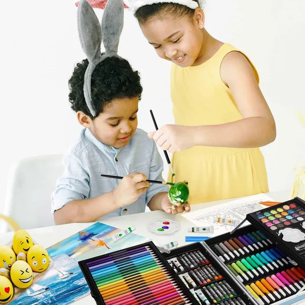 145-Piece_Art_Supplies_Set_For_Kids_(_Multicolor)