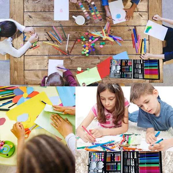 145-Piece_Art_Supplies_Set_For_Kids_(_Multicolor)