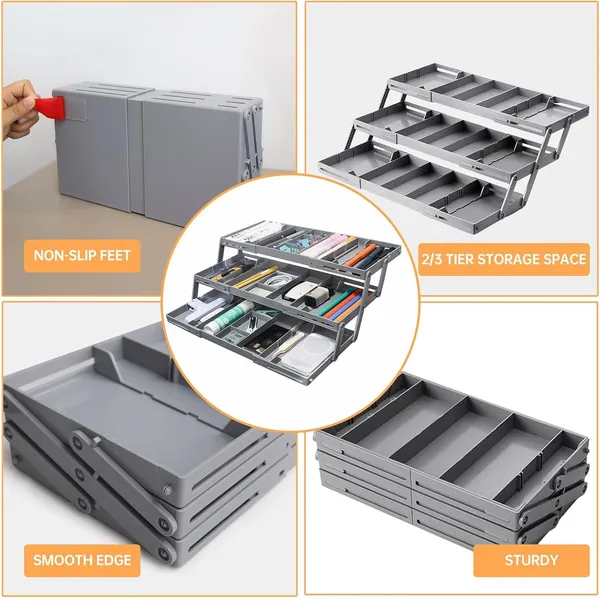 _3_Tier_Drawer_Organizer_Smart_Collapsible_Desk_Organizer_-_Multi_Level_Expandable_Junk_Drawer_Organizer_Storage_Tray_For_Makeup,_Jewellery,_Office_Supplies,_Kitchen_Gadgets