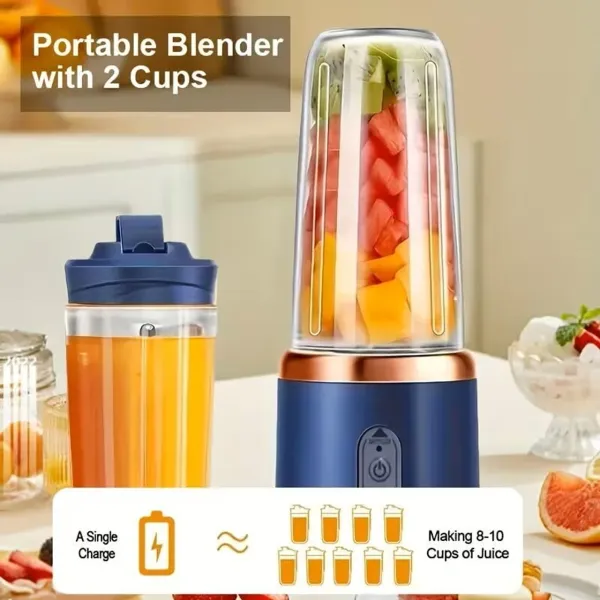 Portable_Blender_Pro_6-Blade_Fruit_Juicer_Usb_Rechargeable_Fruit_Juicer,_Mixers_For_Shakes,_Lightweight_Blenders_(Multicolor)