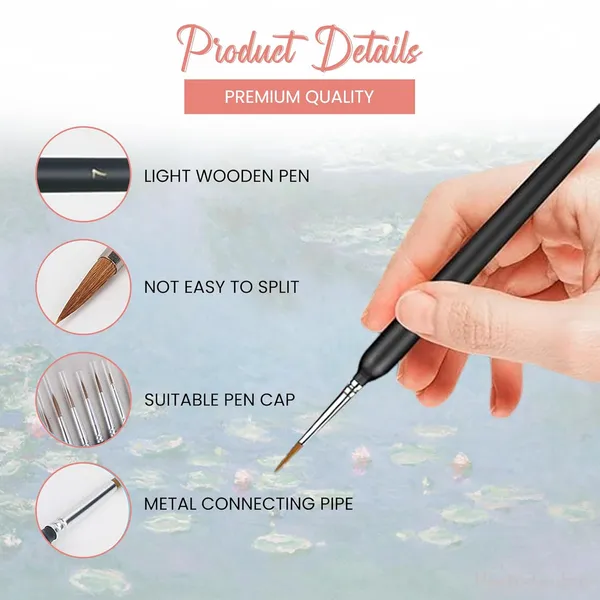 6_Pcs_Paint_Detailing_Fine_Tip_Plastic_Brushes_Set