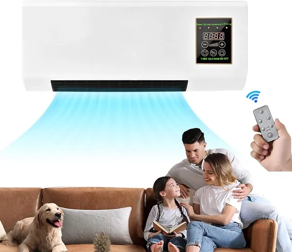 _White_Air_Conditioner,_Low_Noise_1800_W_Fast_Heating_8H_Timer,_Fan_With_Remote_Control_Air_Conditioner_For_Bedroom