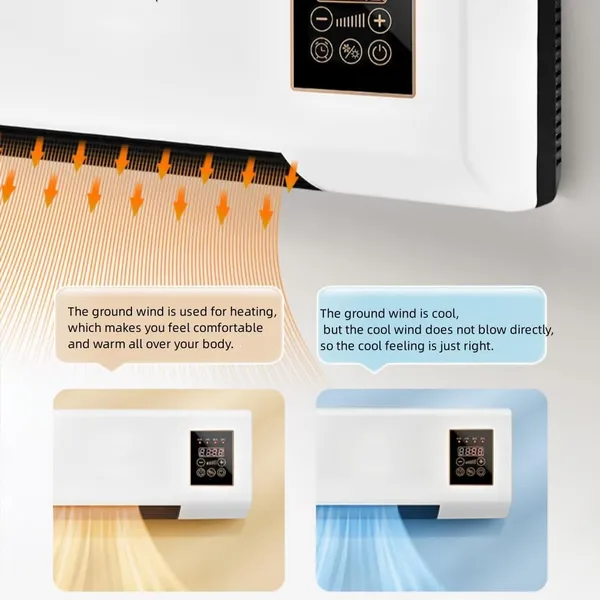 _White_Air_Conditioner,_Low_Noise_1800_W_Fast_Heating_8H_Timer,_Fan_With_Remote_Control_Air_Conditioner_For_Bedroom