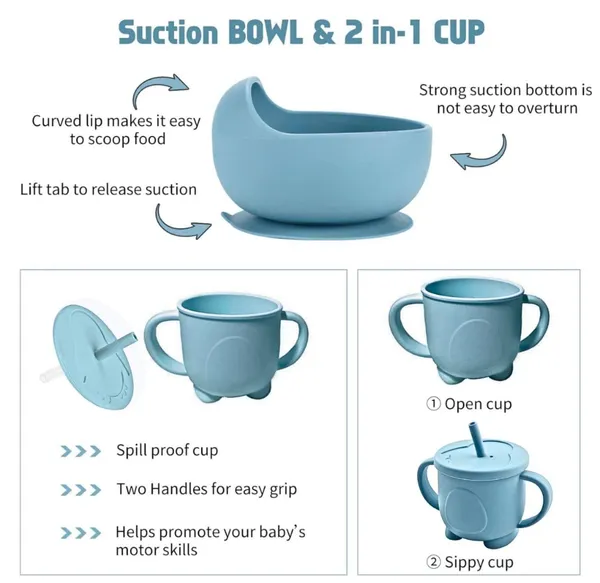 Sky_Blue_Bpa_Free_6Pcs_Silicone_Baby_Feeding_Set_-_Dishwasher_Safe_Toddler_&_Baby