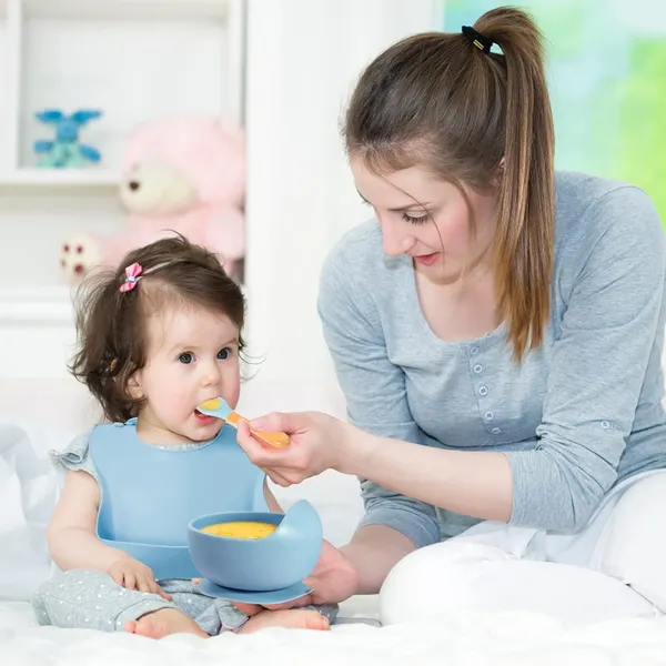 Sky_Blue_Bpa_Free_6Pcs_Silicone_Baby_Feeding_Set_-_Dishwasher_Safe_Toddler_&_Baby