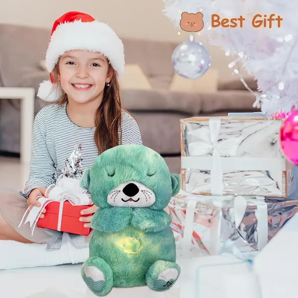 Multicolor_Breathing_Teddy_Otter_Plush_Sleep_Toy_With_Soothing_Music,_Glowing_Lights_&_Rhythmic_Motion_Ͽ�Sensory_Comfort_For_Babies_&_Kids_Valentine_&_Baby_Shower_Giftnursery_Decor_Item