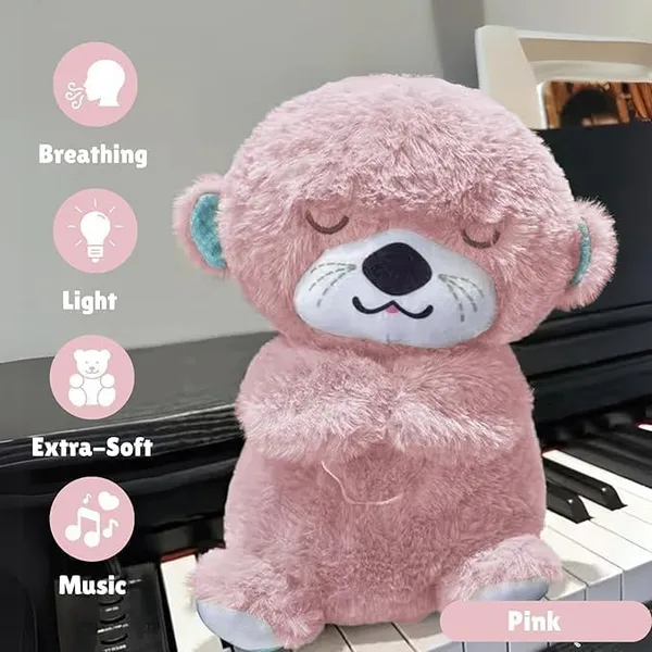 Multicolor_Breathing_Teddy_Otter_Plush_Sleep_Toy_With_Soothing_Music,_Glowing_Lights_&_Rhythmic_Motion_Ͽ�Sensory_Comfort_For_Babies_&_Kids_Valentine_&_Baby_Shower_Giftnursery_Decor_Item