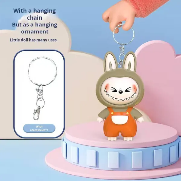Multicolor_Labubu_Cute_Style_Changeable_Face_Cartoon_Keychain_3_Different_Face_Reactions_Face_Changing_Doll_Key_Holder