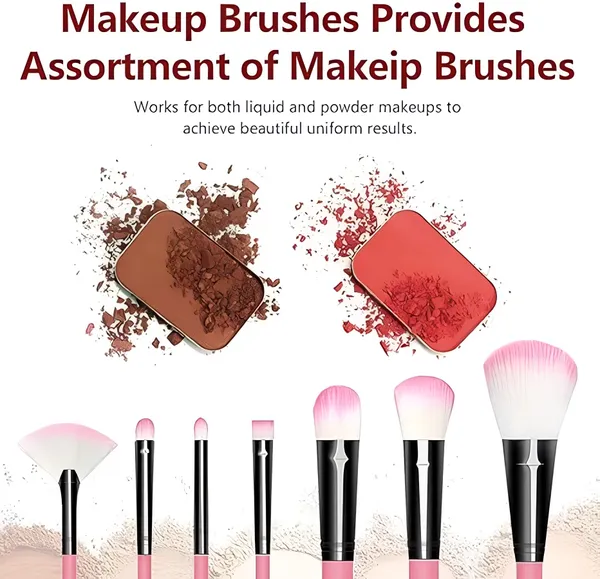 8_Pcs_Makeup_Brush_9_Beauty_Set_For_Foundation,_Eye_Shadow