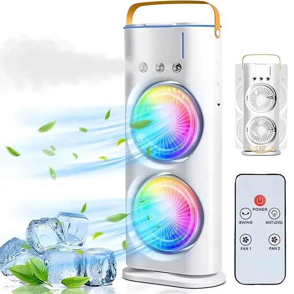 Rechargeable_Double_Cooler_Spray_Cold_Air_Fan