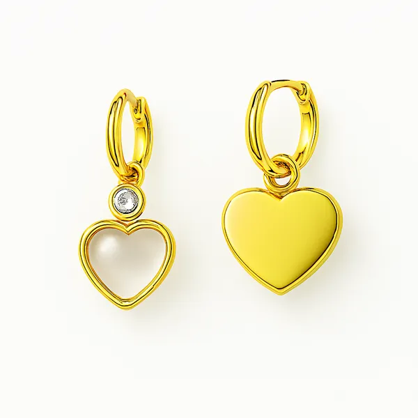 White_Heart_Drop_Hoop_Earring_For_Women