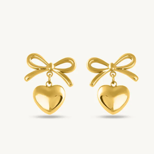 Gold_Plated_Heart_Shape_Earring_For_Women_And_Girls_With_Love