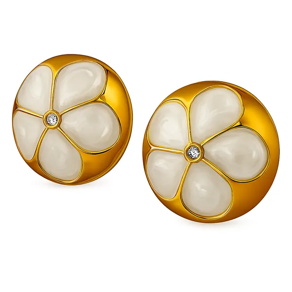 White_Alloy_Artificial_Beads_And_Stone_Minakari_Earring_For_Women
