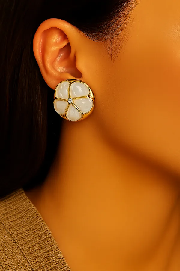 White_Alloy_Artificial_Beads_And_Stone_Minakari_Earring_For_Women
