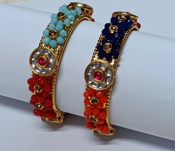 Golden_Alloy_Artificial_Stone_And_Beads_Bangles_For_Women