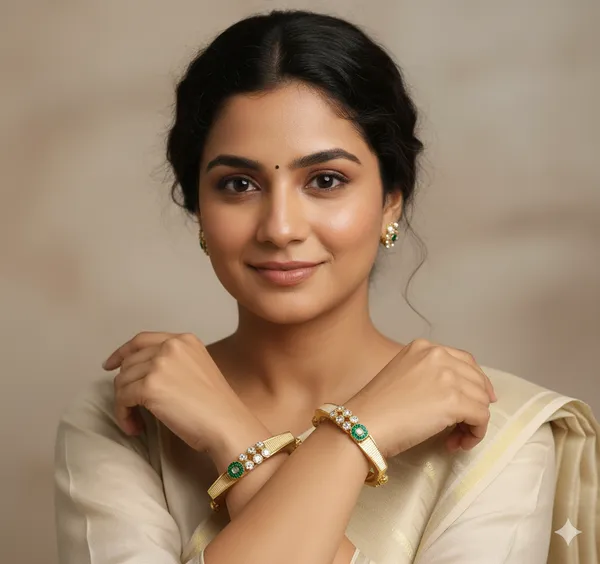 Golden_Alloy_Artificial_Stone_And_Beads_Bangles_For_Women