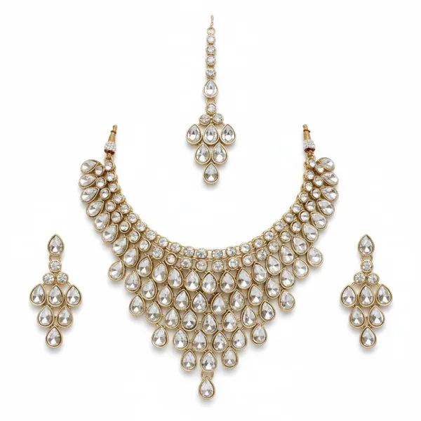 Golden_Alloy_Artificial_Stone_And_Beads_Necklace_For_Women