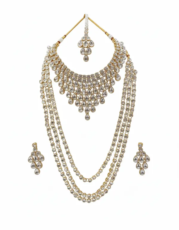 Golden_Alloy_Artificial_Stone_And_Beads_Necklace_For_Women