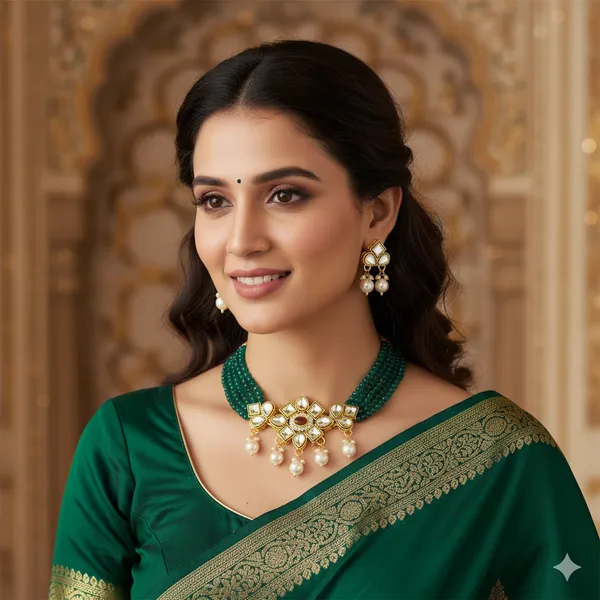 Elite_Elegant_Gold_Plated_Alloy_Necklace_Set_For_Girls_And_Women