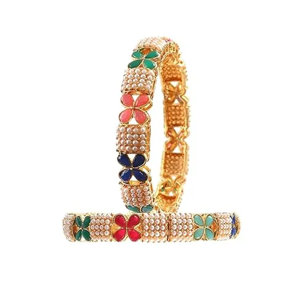 Gold_Plated_Alloy_Bangles_For_Women_And_Girls