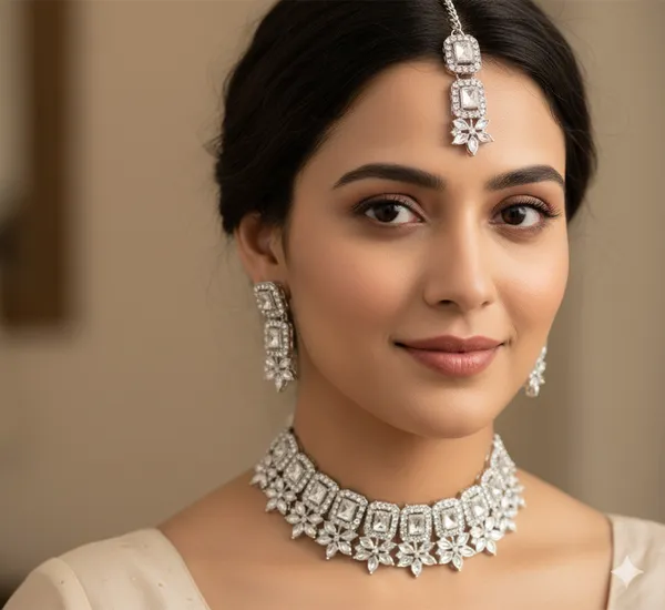 Gold_Plated_Alloy_Necklace_Set_With_Mang_Tikka