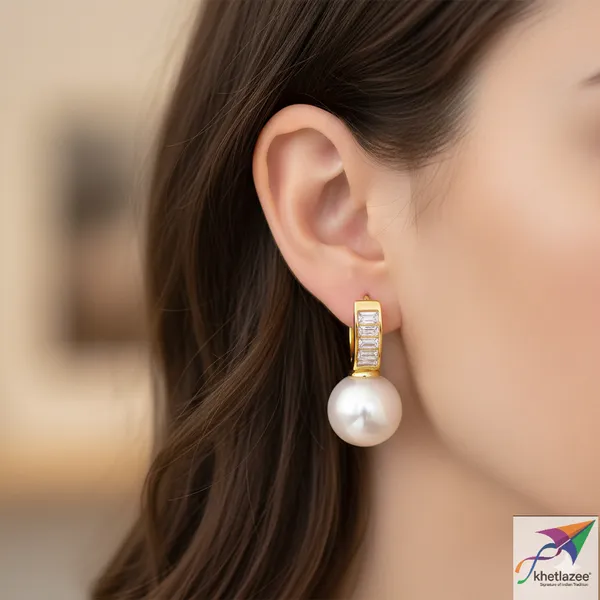 Diamond_With_Pearl_Hoop_Errings