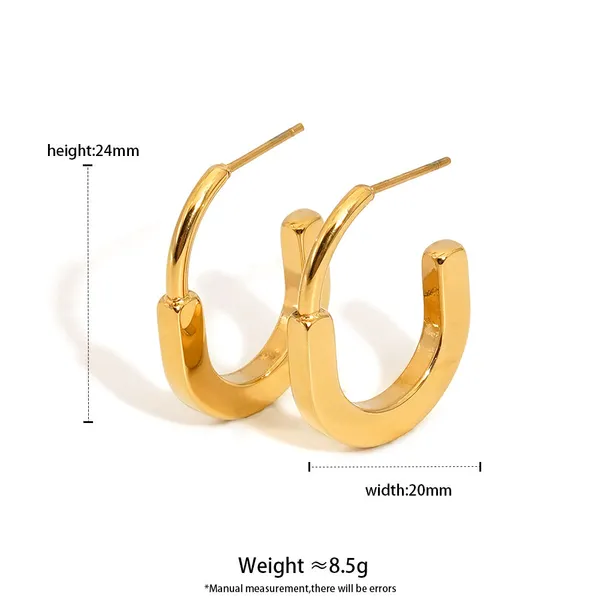 Golden_Bold_Bond_Earring_For_Women