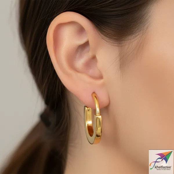 Golden_Bold_Bond_Earring_For_Women