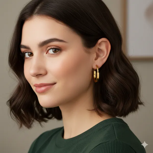 Golden_Bold_Bond_Earring_For_Women