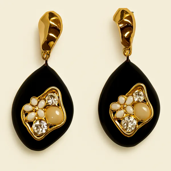 Black_Alloy_Artificial_Beads_And_Stone_Minakari_Earring_For_Women