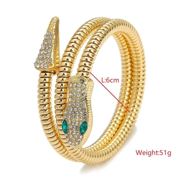 Golden_Brass_Artificial_Diamond_Snake_Bracelet_For_Women