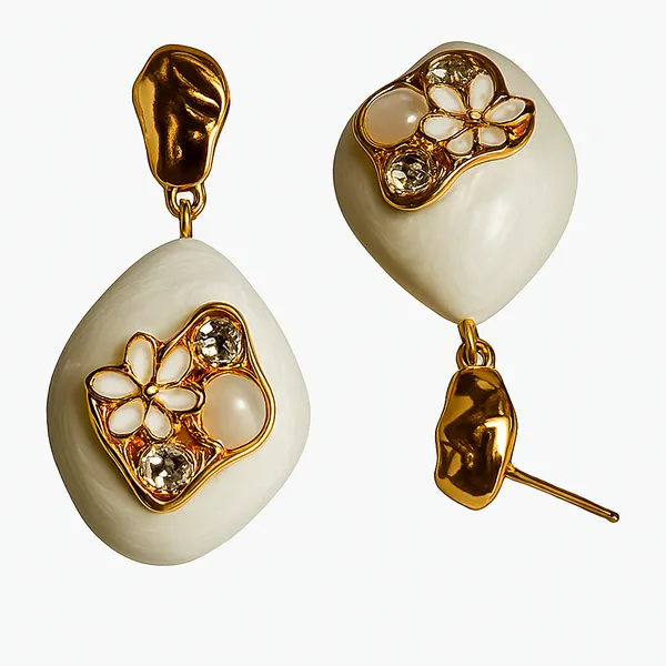 White_Alloy_Artificial_Beads_And_Stone_Minakari_Earring_For_Women