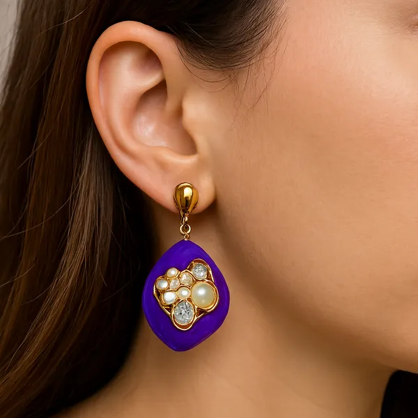 Blue_Alloy_Artificial_Beads_And_Stone_Minakari_Earring_For_Women