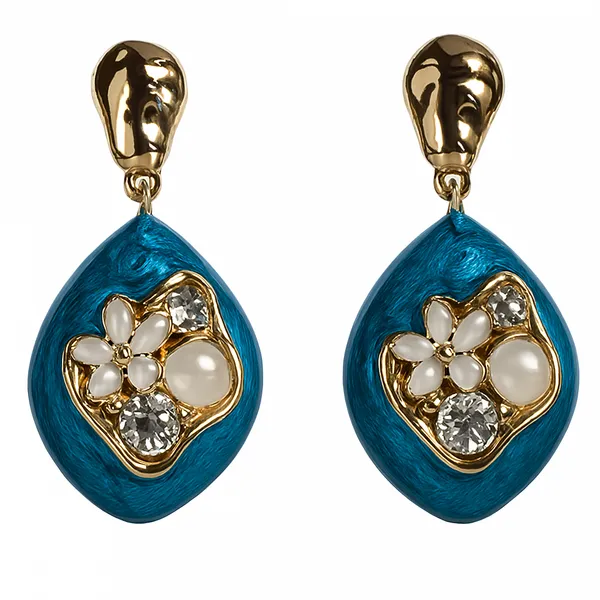 Teal_Alloy_Artificial_Beads_And_Stone_Minakari_Earring_For_Women