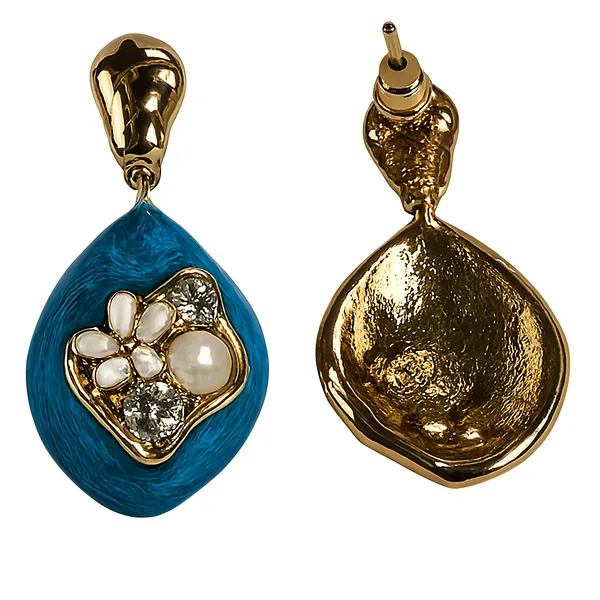 Teal_Alloy_Artificial_Beads_And_Stone_Minakari_Earring_For_Women