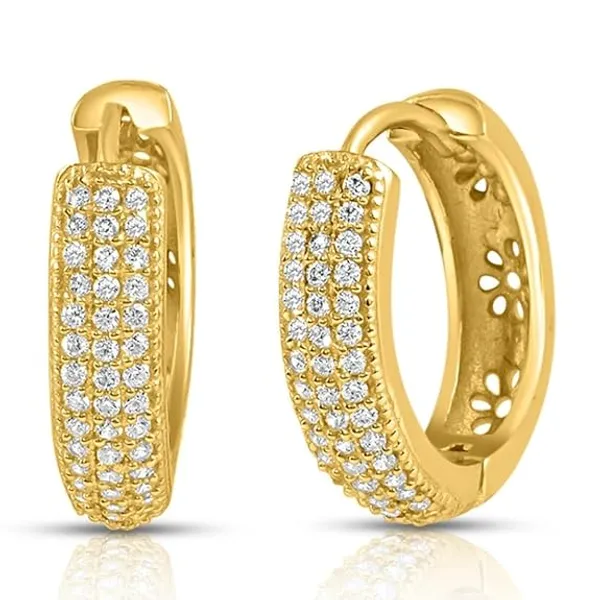 Diamond_Huggie_Hoop_Earrings_For_Women