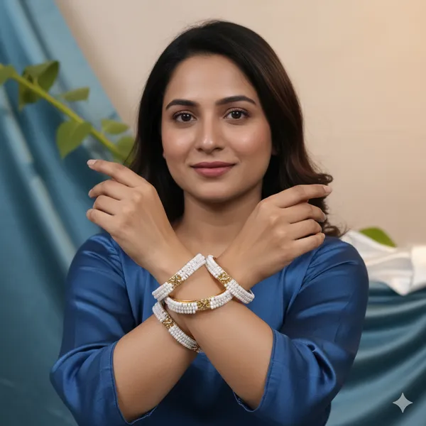 Golden_Alloy_Artificial_Stone_And_Beads_Bangles_For_Women