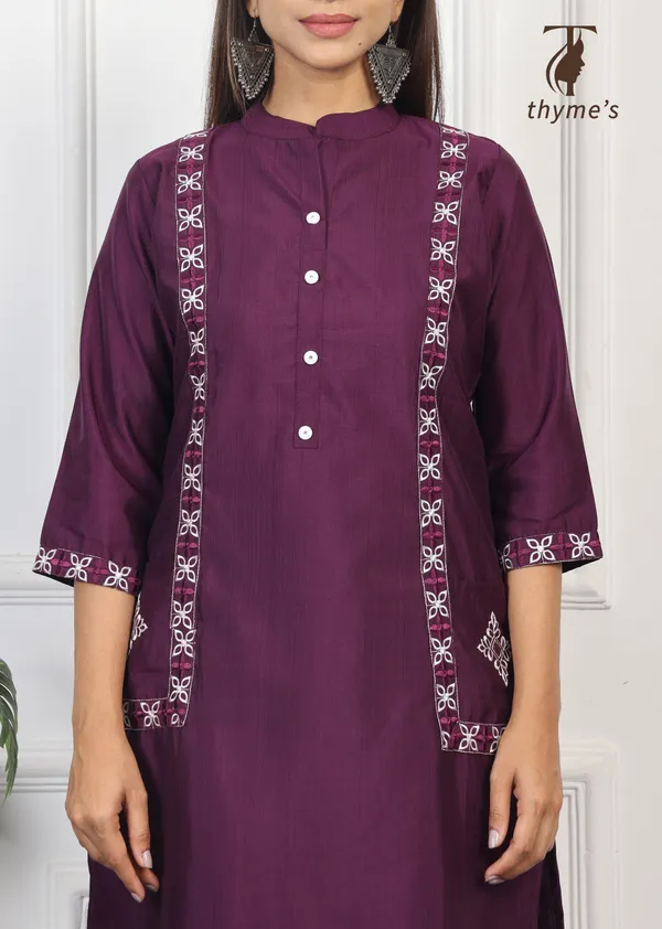 Purple_Vatican_Embroidery_Work_Co-Ord_Set_For_Women