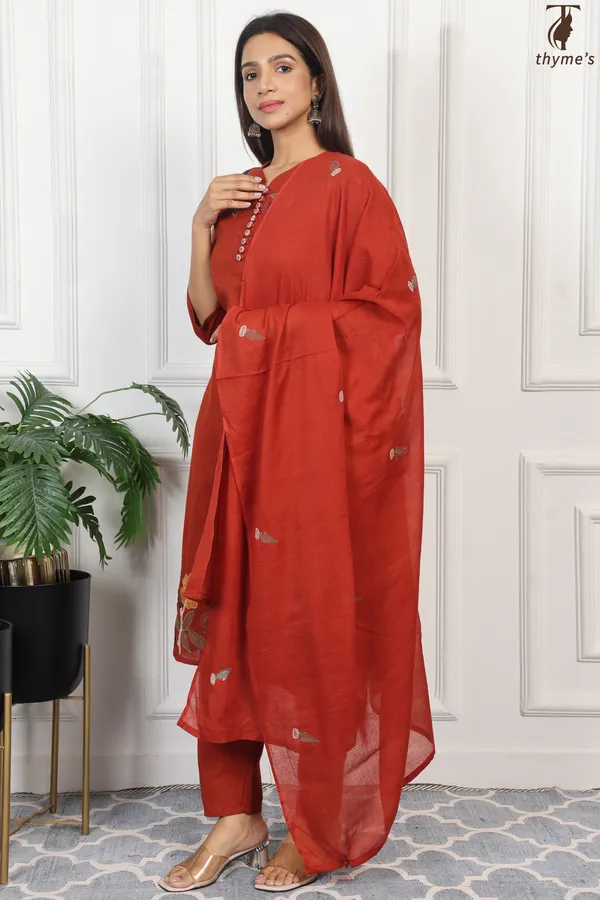 Terracotta_Kurta_Set_For_Women