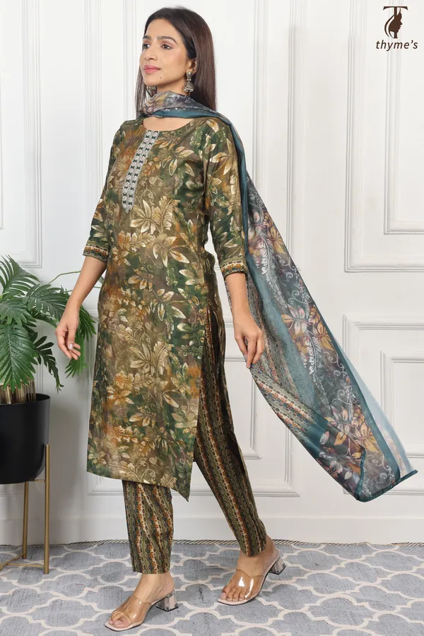 Multicolor_Kurta_Bottom_Dupatta_Set_For_Women