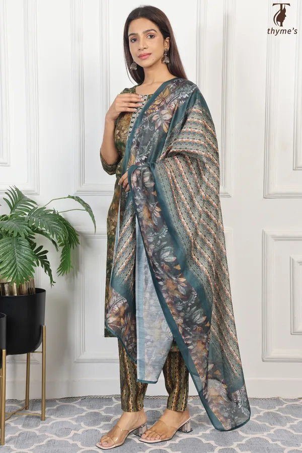 Multicolor_Kurta_Bottom_Dupatta_Set_For_Women