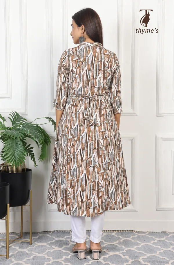 Multicolor_A-line_Kurta_for_women