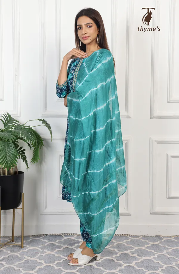 Blue_Rayon_Kurta_Bottom_Dupatta_Set_For_Women