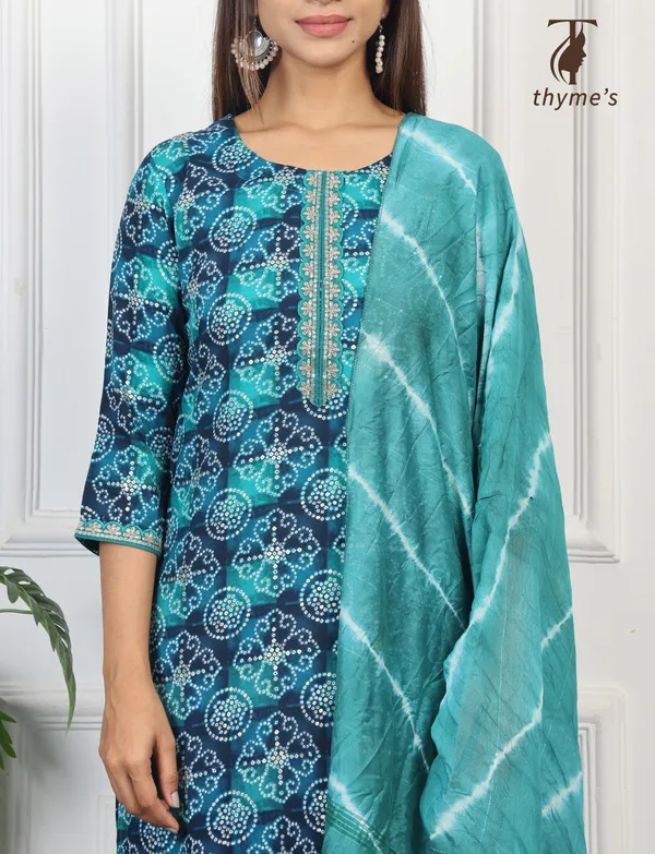 Blue_Rayon_Kurta_Bottom_Dupatta_Set_For_Women