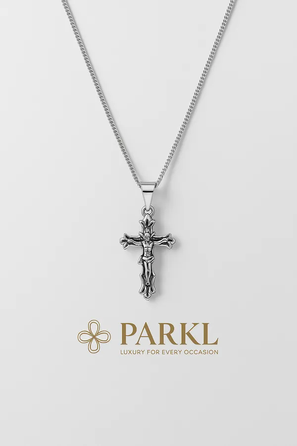 925_Sterling_Silver_Cross_Pendant_For_Men