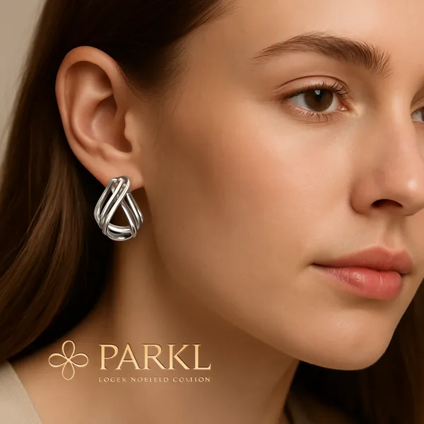 925_Sterling_Silver_Traingle_Geometric_Stud_Earrings_For_Women